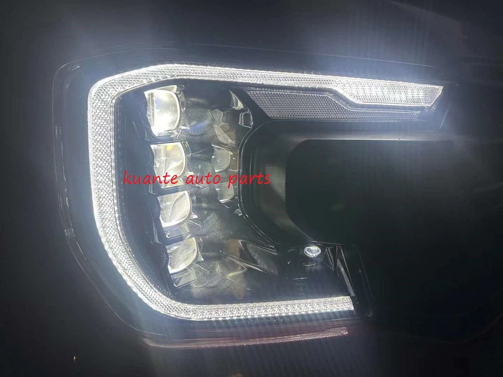Ford Ranger T9 4 lights LED head light Ford Ranger T9 4 lights LED head light