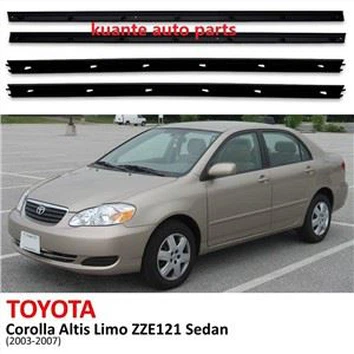 Rezerves Corolla automobiļu filca loga blīvējums Weatherstrip for Toyota Corolla 2003-2006