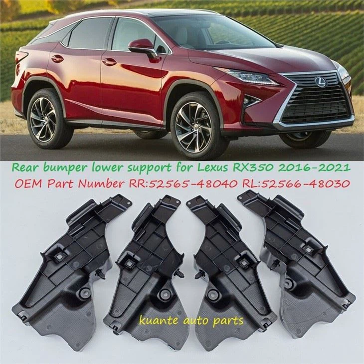 Rear bumper retainer for RX350 2016